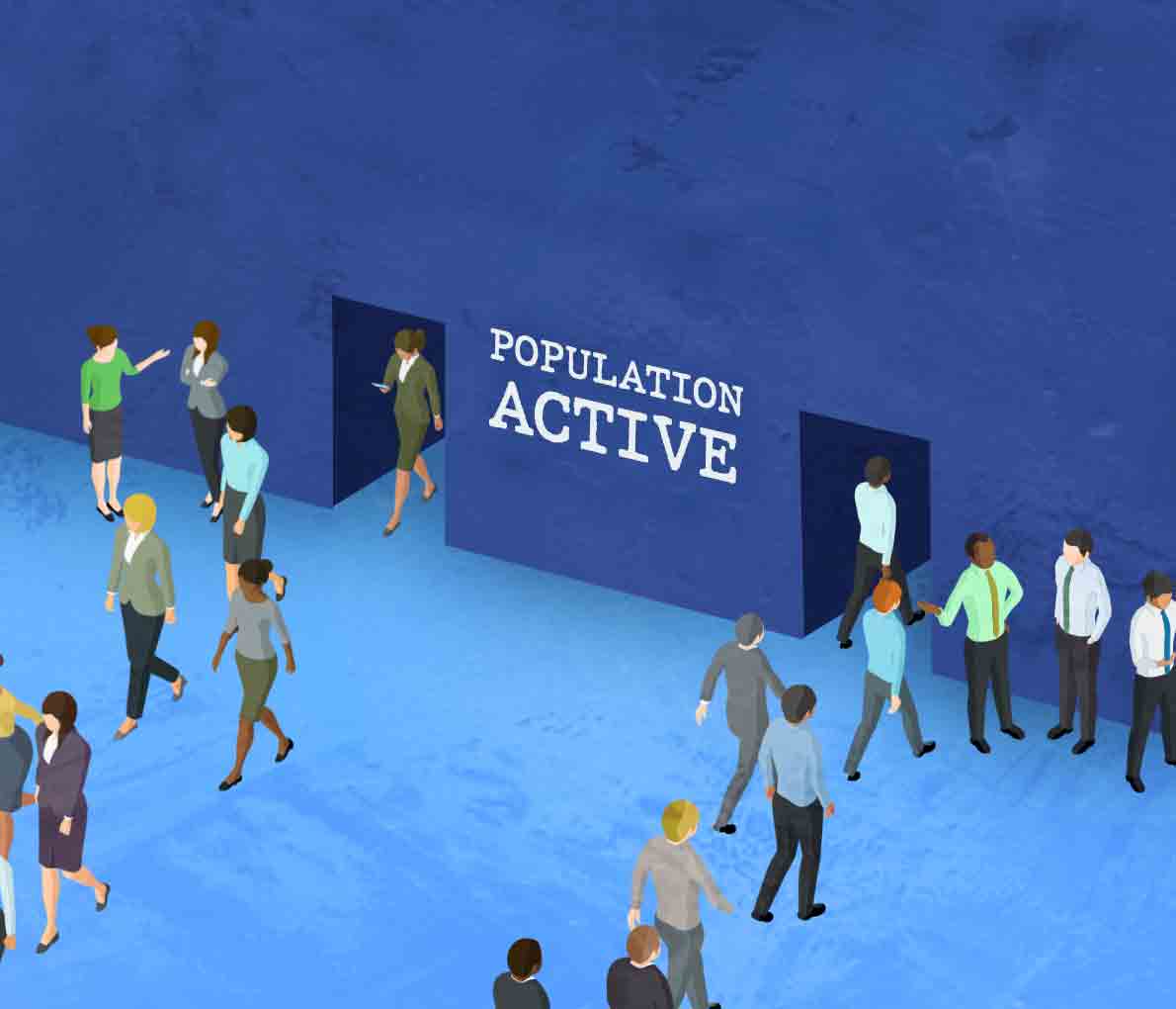 Les Canadiennes continuent de quitter la population active